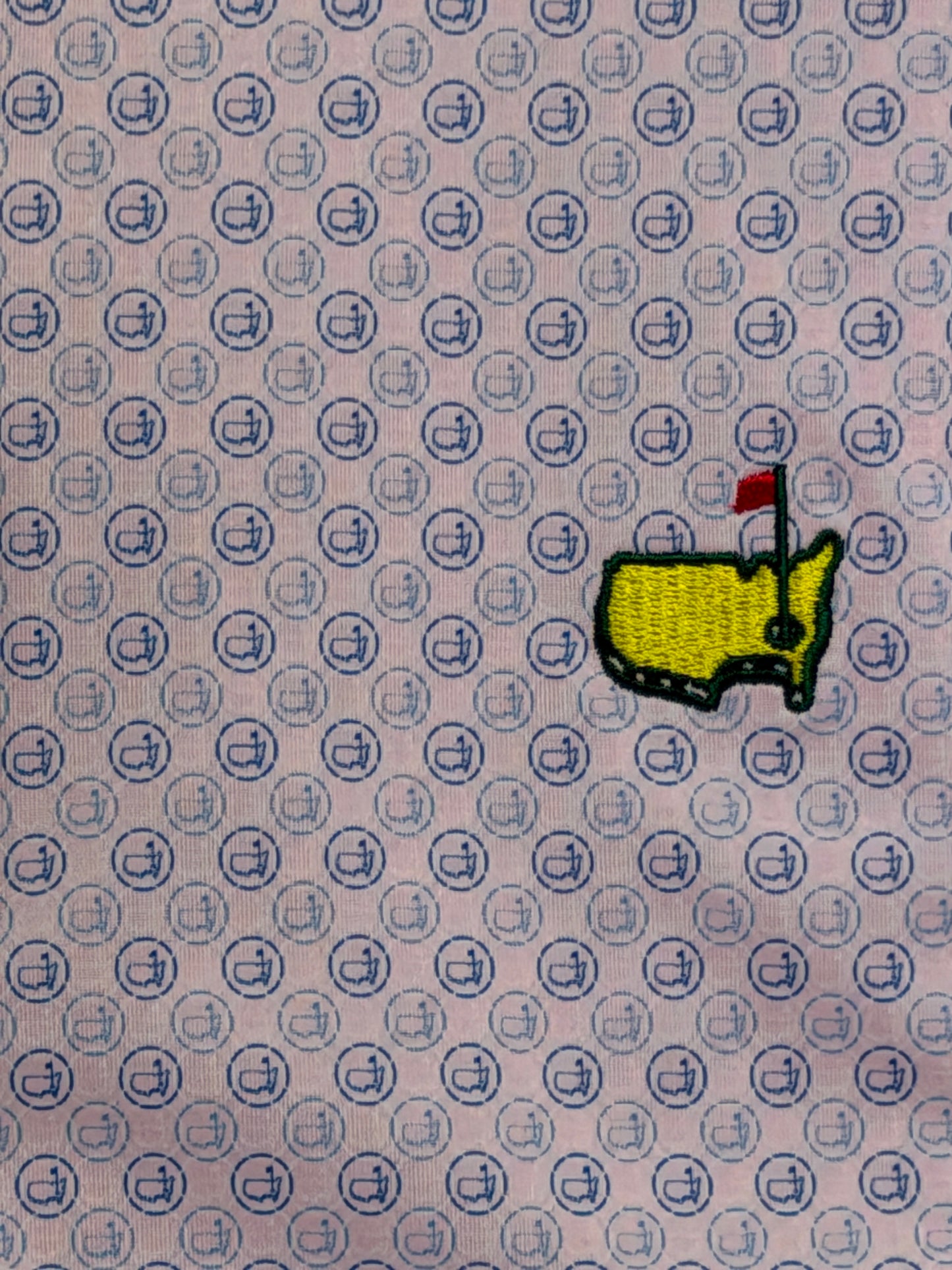 Peter Millar Masters Logo Print Polo