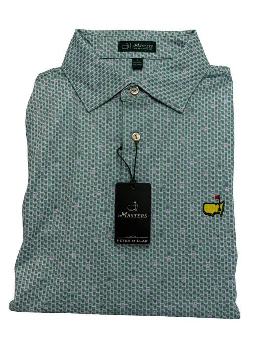 Peter Millar Masters Cup Print Polo